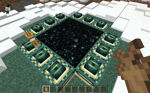 我的世界末地怎么回去