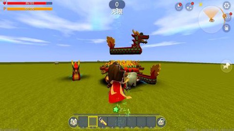 迷你世界怎么收龙舟